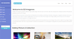 Desktop Screenshot of 123imagenes.com