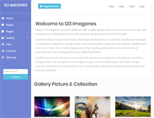 Tablet Screenshot of 123imagenes.com